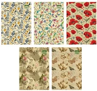 Pd PPP1111-1879 Füzet grass a/6 sima 5féle minta vegyesen kép