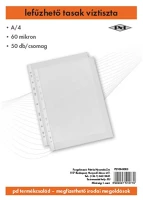 Pd A/4 60 MIC Lefűzhető tasak pd a/4 60 mic. víztiszta 50 db/csomag kép