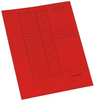 Pd PATP2120-0467 Gyorsfűző papír pd a/4 piros kép