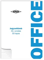 Pd PPP1131-1326 Jegyzettömb pd ragasztott a/4-50 lapos vonalas kép