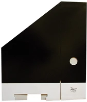 Pd RND_FEKETE Iratpapucs karton összehajtható pd a/4 10 cm gerinccel karton fekete kép