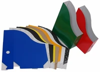 Pd RND_KEK Iratpapucs karton összehajtható pd a/4 10 cm gerinccel karton kék kép