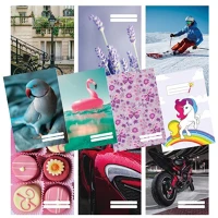 Pd PATP1111-1718 Füzet pd kisalakú 32 lapos 27-32 kockás colores kép