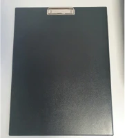 Pd PATP2060-0408 Felírótábla a/3 fekete 45 x 33,5 cm csiptetővel hosszú oldalon kép