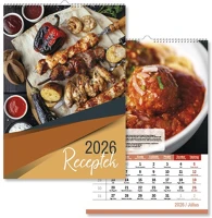 Pd PATP4111-0218 Naptár fali pd receptek 30x42 cm 2026 kép