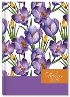 Pd PATP4114-1916 Határidőnapló period flowers a/5 napi purple papír 2026 kép