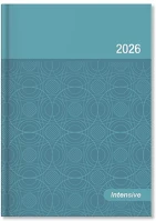 Pd PATP4114-1917 Határidőnapló period intensive a/5 napi kék lakk papír 2026 kép