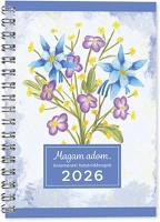 Pd PATP4114-1947 Határidőnapló period a/5 heti önismereti kék 2026 kép