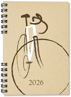 Pd PATP4114-1952 Határidőnapló period eco a/5 heti spirálos bicycle 2026 kép