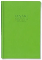 Pd PATP4114-3093 Tanári zsebkönyv pd 2026-2027 műbőr zöld kép