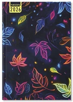 Pd PATP4114-3407 Határidőnapló period neon a/5 napi leaf papír 2026 kép