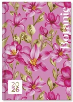 Pd PATP4114-3434 Határidőnapló period botanic b/6 heti pink papír 2026 kép