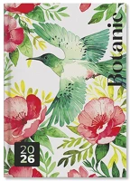 Pd PATP4114-3435 Határidőnapló period botanic b/6 heti white papír 2026 kép