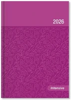 Pd PATP4114-4508 Határidőnapló period intensive b/6 heti pink lakk papír 2026 kép