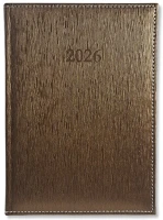 Pd PATP4114-4527 Határidőnapló period lamé b/6 heti körbev. lamé bronz 2026 kép