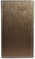 Pd PATP4114-4563 Határidőnapló period lamé zsebnaptár álló körbev. lamé bronz 2026 kép