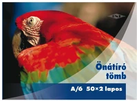 Pd PPP1090-0300 Önátírótömb  a/6 2x50 lapos vegykezelt franciakockás kép