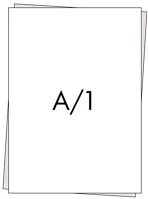 Pd A/1 180G Rajzlap famentes a/1 180g műszaki dipa íves kép