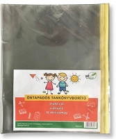 Pd PATP0019-0242 Tankönyvborító pd 31x52 cm öntapadós pp 0,07 mm 10 ív/csom víztiszta kép