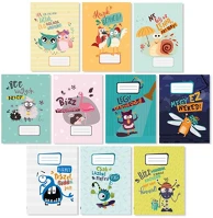 Pd PATP1111-1804 Füzet pd kisalakú 27-32 kockás monsters 2023 kép