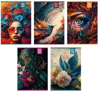 Pd PATP1111-1926 Füzet pd a/4 60 lapos kockás brightart 2024 kép