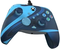 Pdp 049-023-BLTD Rematch glow adevanced usb gamepad blue tide glow in the dark kép