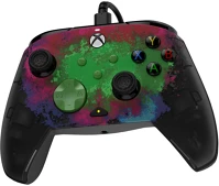 Pdp 049-023-SPDT Rematch glow adevanced usb gamepad space dust glow in the dark kép