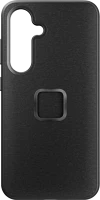 Peak design M-MC-BP-CH-1 Mobile everyday fabric case samsung galaxy s24 - szénszürke kép