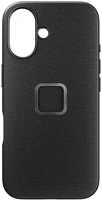 Peak design M-MC-BS-CH-1 Mobile everyday fabric case iphone 16 - szénszürke kép