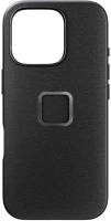 Peak design M-MC-BU-CH-1 Mobile everyday fabric case iphone 16 pro - szénszürke kép