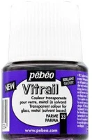 Pébéo 050-033 Kreatív üvegfesték pébéo vitrail oldószeres 45 ml parmailila