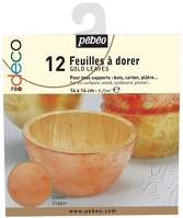 Pébéo 094215 Kreatív füstfólia  14x14 cm 1 réz kép