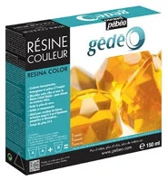Pébéo 766155 Kreatív kristály gyanta  színezett gédéo 150 ml topáz-sárga kép