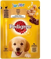 Pedigree 29.00085 Állateledel alutasakos  junior kutyáknak csirke-rizs 100 g kép