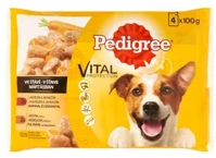 Pedigree COR_LAE015 Kutyaeledel, alutasakos, 4x100 g, marha és bárány, pulyka és répa kép