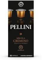 Pellini HUZZZZZZ191029923PEL Kávékapszula  cremoso nespresso alu (10 x 5,5 gr) 55 g kép