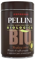 Pellini HUZZZZZZ671068513PEL Kávé őrölt  bio 100% arabica fém dobozos 250 g kép