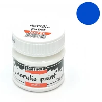 Pentart 0901 Kreatív akrilfesték  matt 50 ml kék 0901 kép