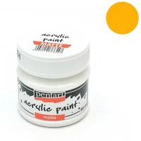 Pentart 1091 Kreatív akrilfesték  matt 50 ml napsárga 1091 kép