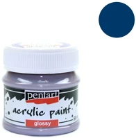 Pentart 1152 Kreatív akrilfesték  fényes 50 ml kék kép
