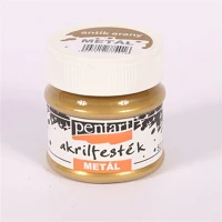 Pentart 2216 Kreatív akrilfesték  metál 50 ml antik arany kép