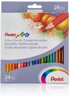 Pentel cb8-24u Színes ceruza készlet, hatszögletű pentel 24 klf. szín