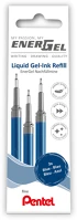 Pentel LRN5-3C Tollbetét tűhegyű 3 db/csomag 0,25mm  energel  írásszín kék kép