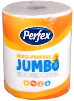 Perfex 12.01135 Kéztörlő tekercses háztartási  boni jumbo 2 rétegű 1 tekercses kép