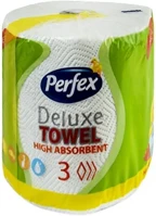 Perfex 12.01137 Kéztörlő tekercses háztartási  deluxe 3 rétegű 150 lapos 1 tekercses kép