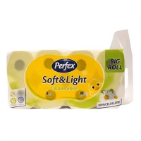 Perfex DA503XSZPE8606034950131 Soft&light kamilla illatú wc papír - 3 rétegű, 16 tekercs kép