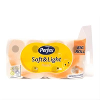 Perfex DA503XSZPE8606034950148 Soft&light barack illatú wc papír - 3 rétegű, 16 tekercs kép