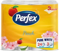 Perfex DA503XSZTD5999860406891 Barack illatú wc papír - 3 rétegű 24 tekercses kép