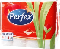 Perfex DA503XSZTDPE0027 Wc papír hófehér - 3 rétegű 24 tekercses kép