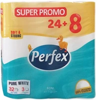 Perfex HT09596 Toalettpapír  3 rétegű 24+8 tekercses kép